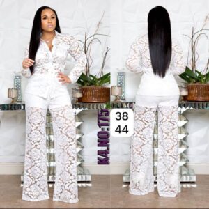 Luxury Lace Palazzo Set