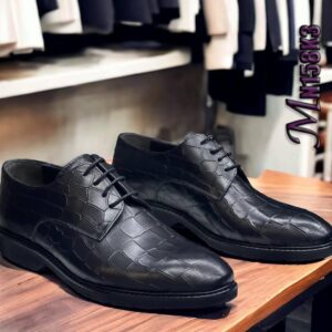 Luxury Croc-Embossed Shoe