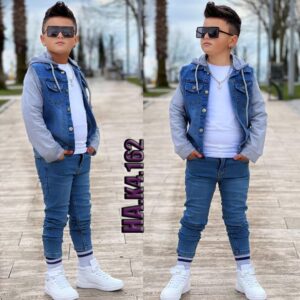Denim Layer Jean Set