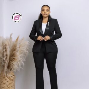 Burgundy Boss Suit