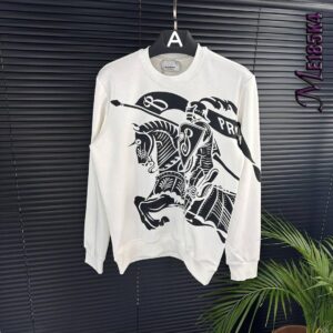 Burberry-Inspired Graphic Sweatshirt