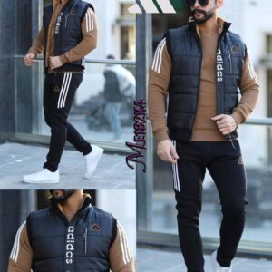Men’s Adidas Three-Piece Tracksuit Set