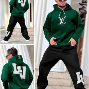 Designer-Inspired Men's LV Tracksuit Set