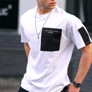 Men’s Contrast Patch Pocket Tee