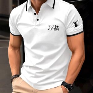 Louis Vuitton-Inspired Polo Shirt
